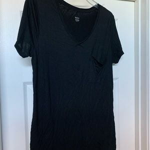 Mossimo Classic Black Top